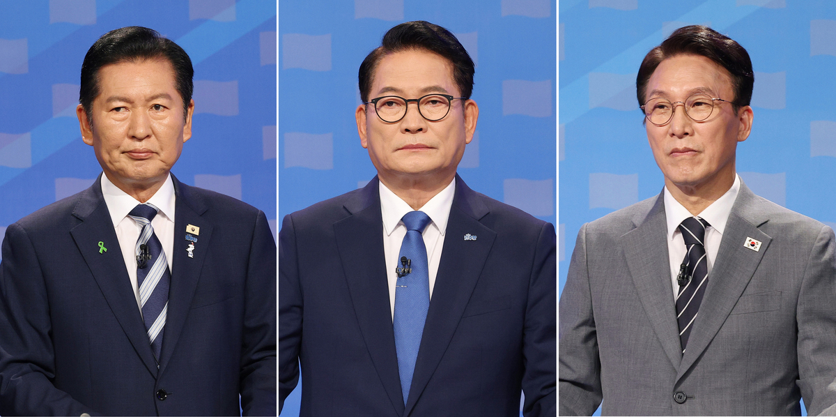 민주당 지지층서 김민석 44%·정청래 25%…이 대통령 지지율 49%, 취임 후 최저[NBS]